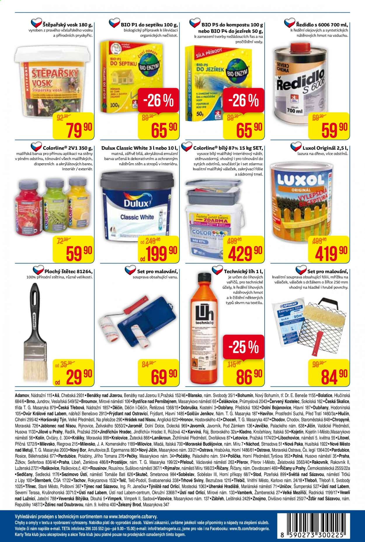 Leták Teta drogerie - 18.3.2021 - 12.4.2021. Strana 2