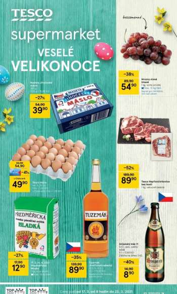 thumbnail - Leták TESCO supermarket