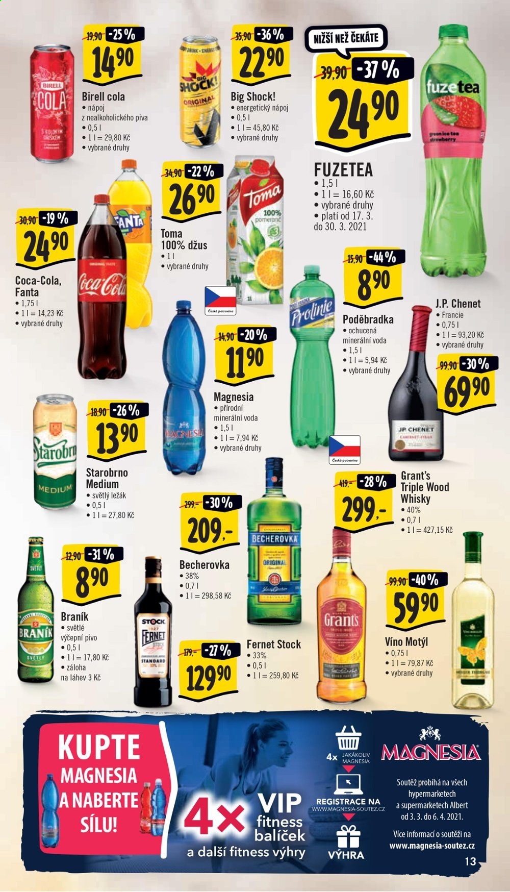 Leták Albert Supermarket - 17.3.2021 - 23.3.2021. Strana 13