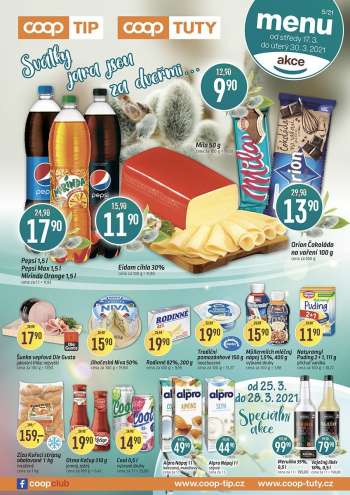 Leták coop TUTY - 17.3.2021 - 30.3.2021.