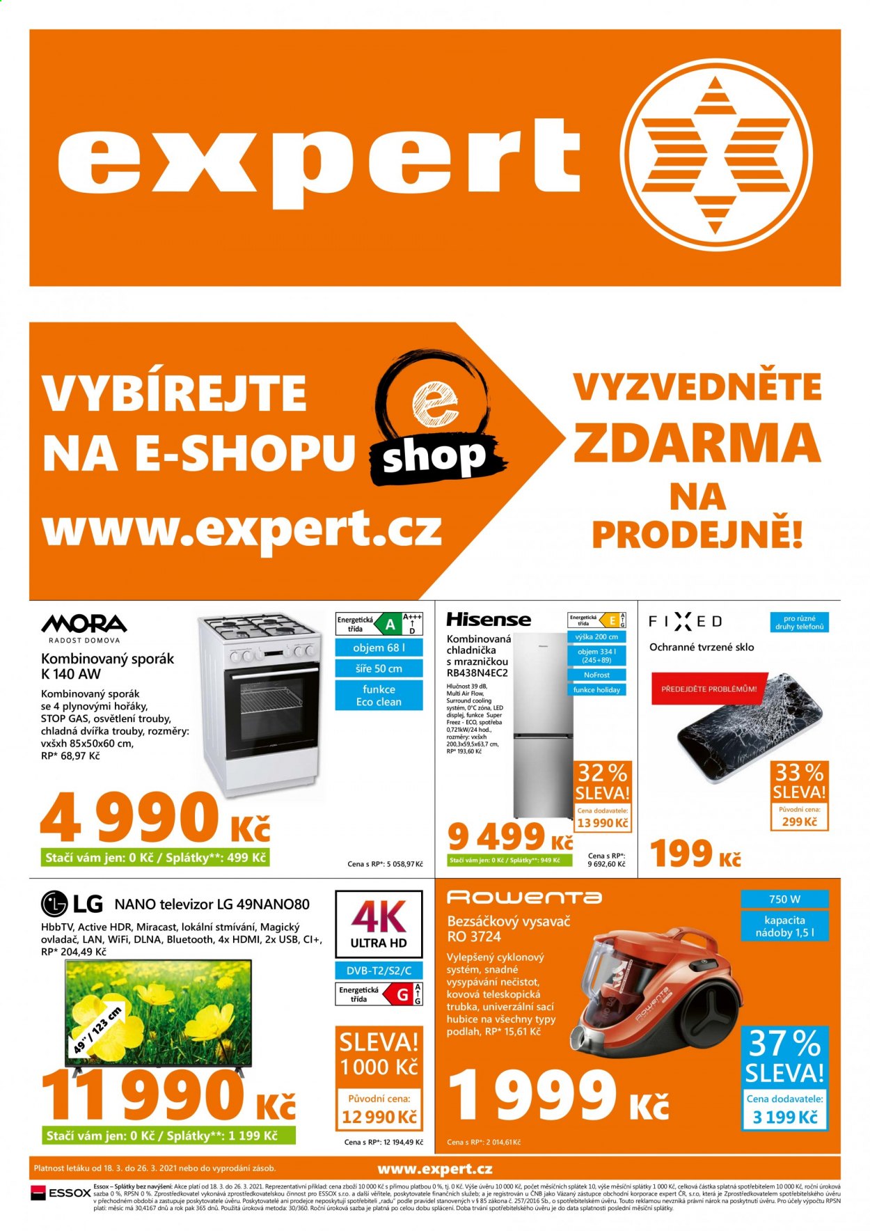 Leták Expert - 18.3.2021 - 26.3.2021. Strana 1