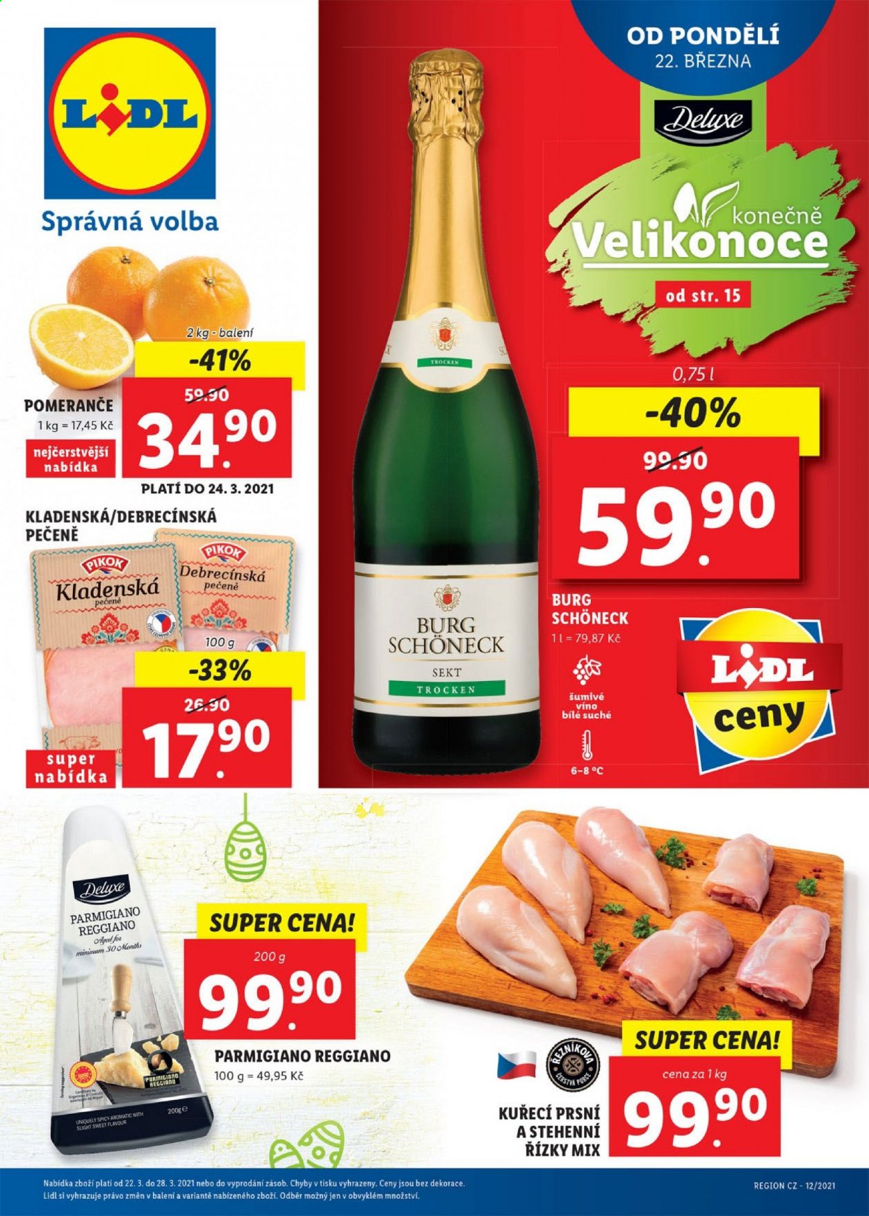 Leták Lidl - 22.3.2021 - 28.3.2021. Strana 1