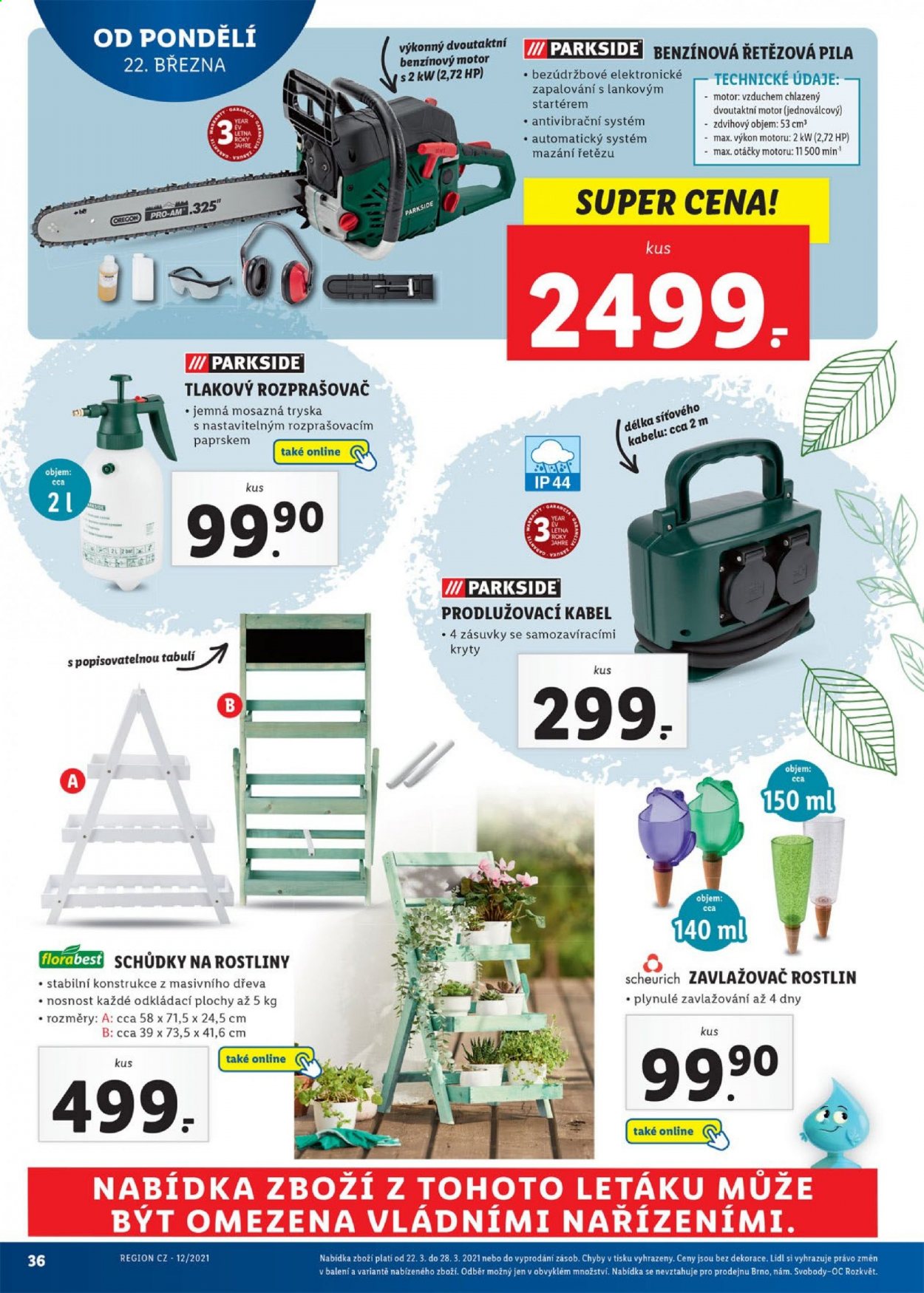 Leták Lidl - 22.3.2021 - 28.3.2021. Strana 36