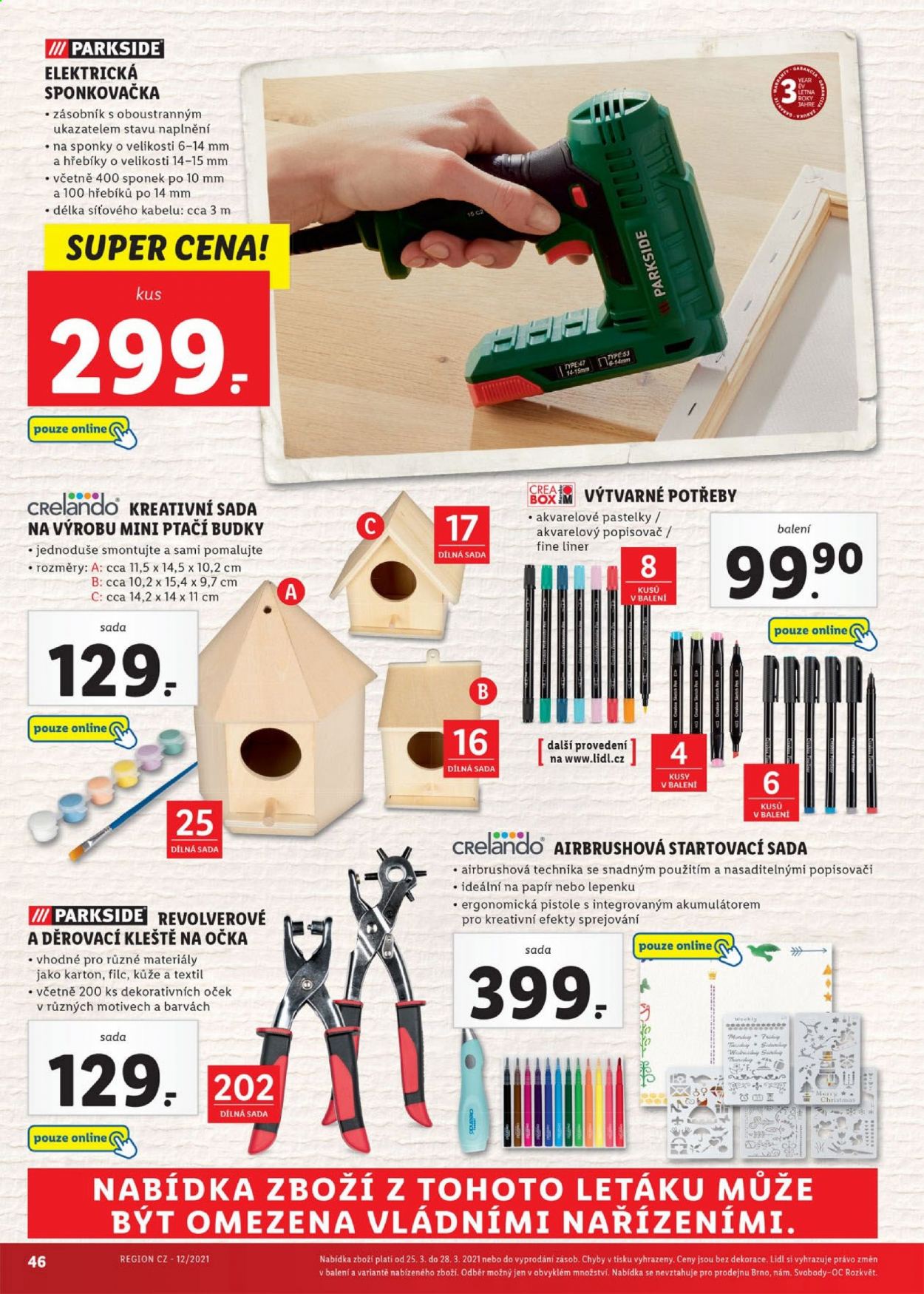 Leták Lidl - 22.3.2021 - 28.3.2021. Strana 46