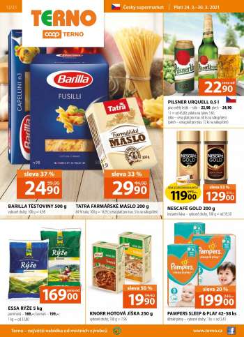 Leták coop TERNO - 24.3.2021 - 30.3.2021.
