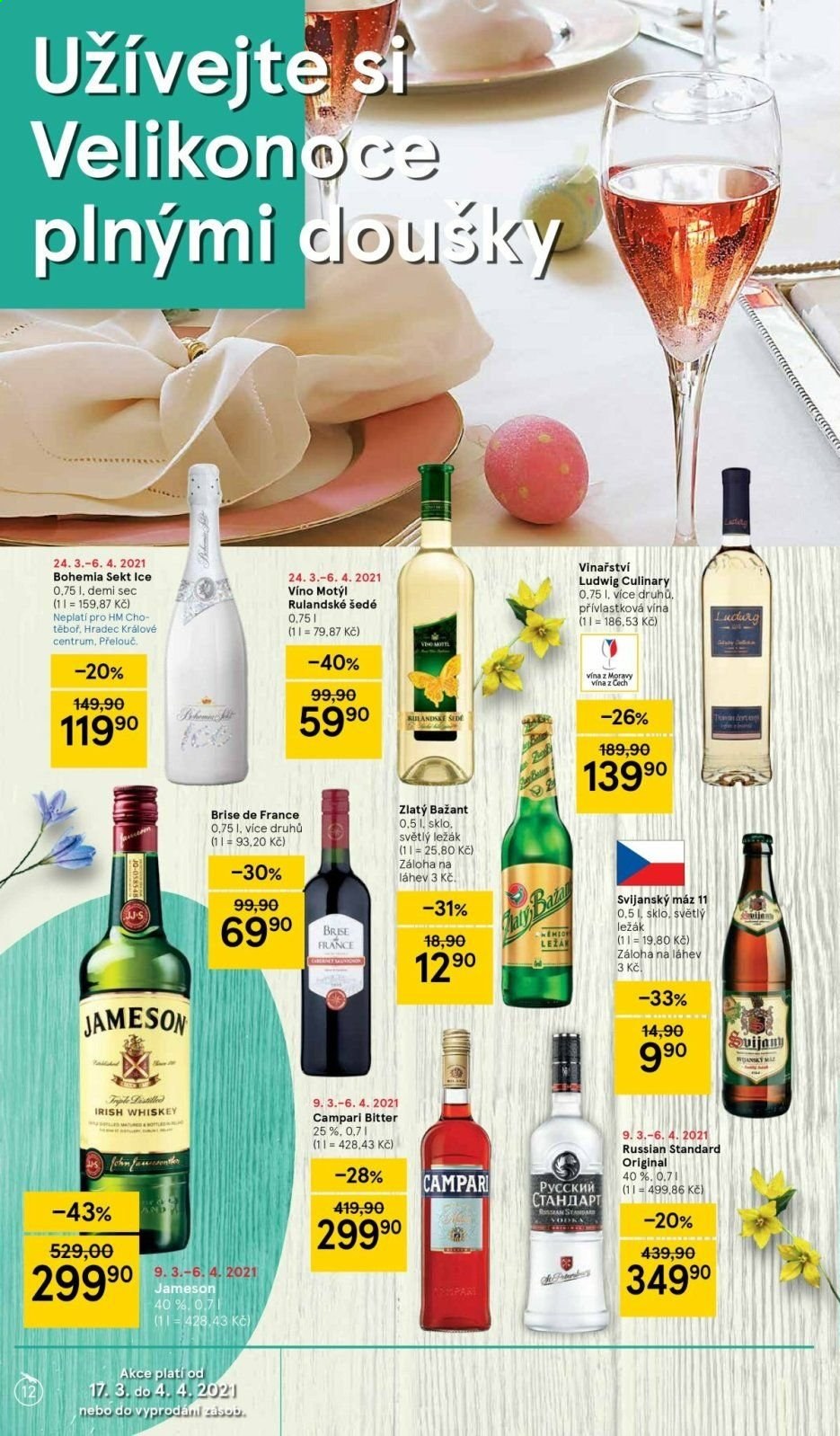 Leták TESCO - 24.3.2021 - 29.3.2021. Strana 12