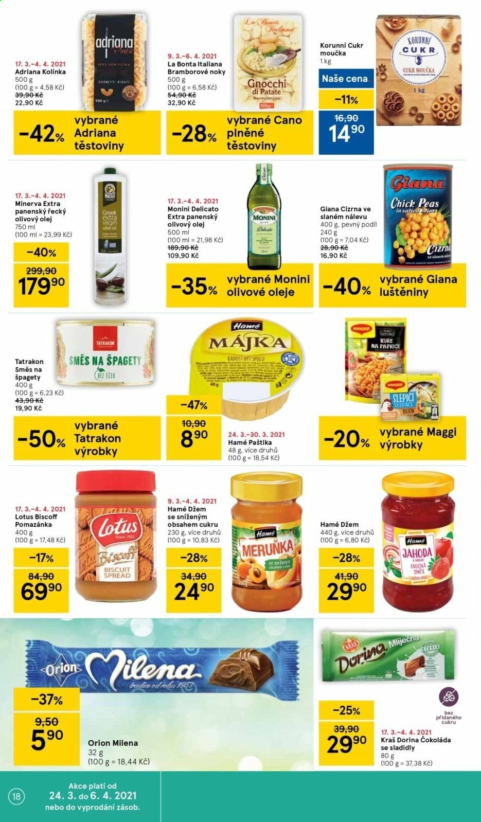 Leták TESCO - 24.3.2021 - 29.3.2021. Strana 18