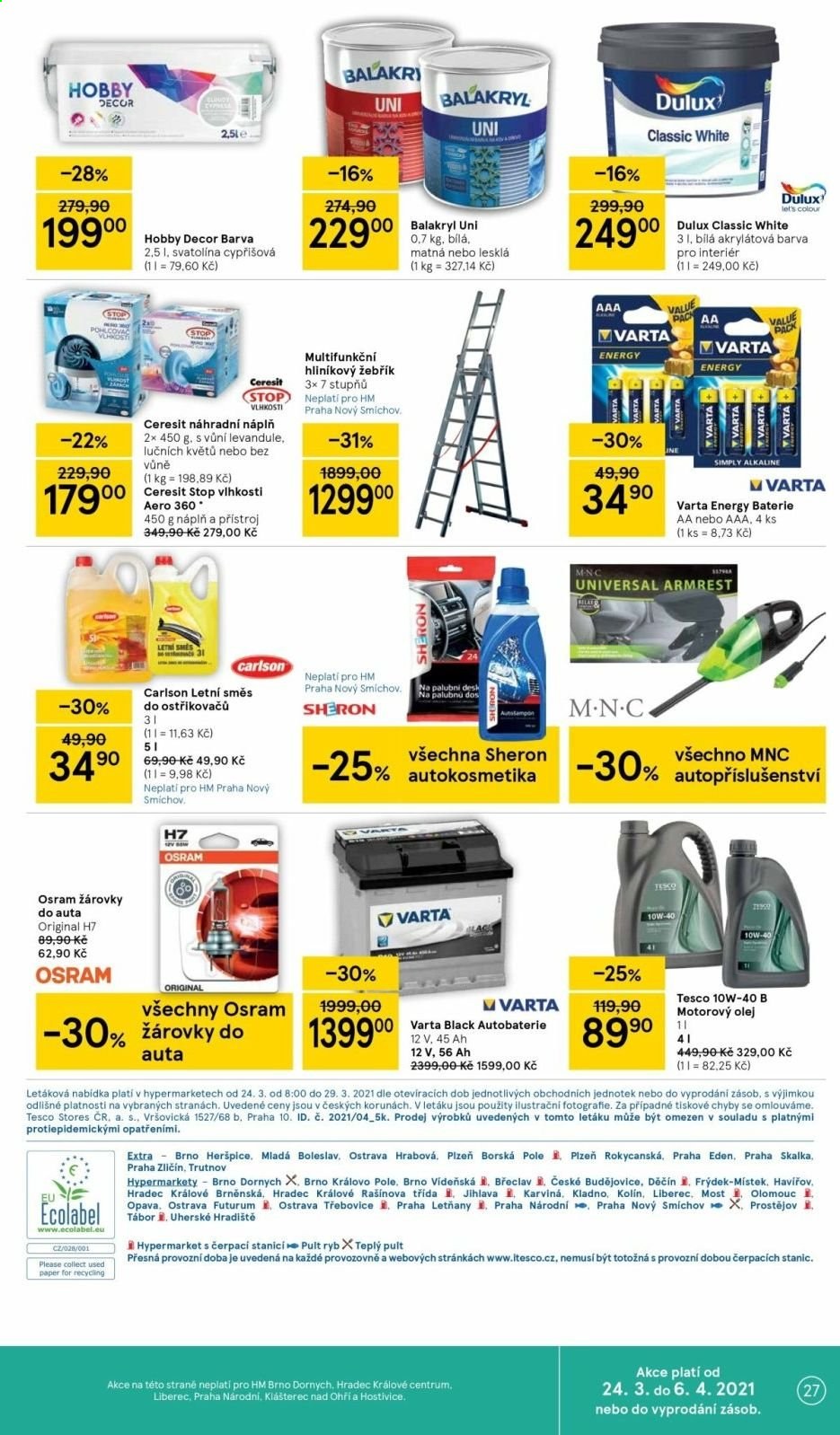 Leták TESCO - 24.3.2021 - 29.3.2021. Strana 27