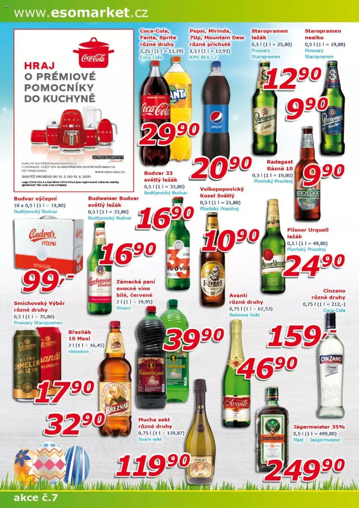 Leták ESO MARKET - 24.3.2021 - 4.4.2021. Strana 8