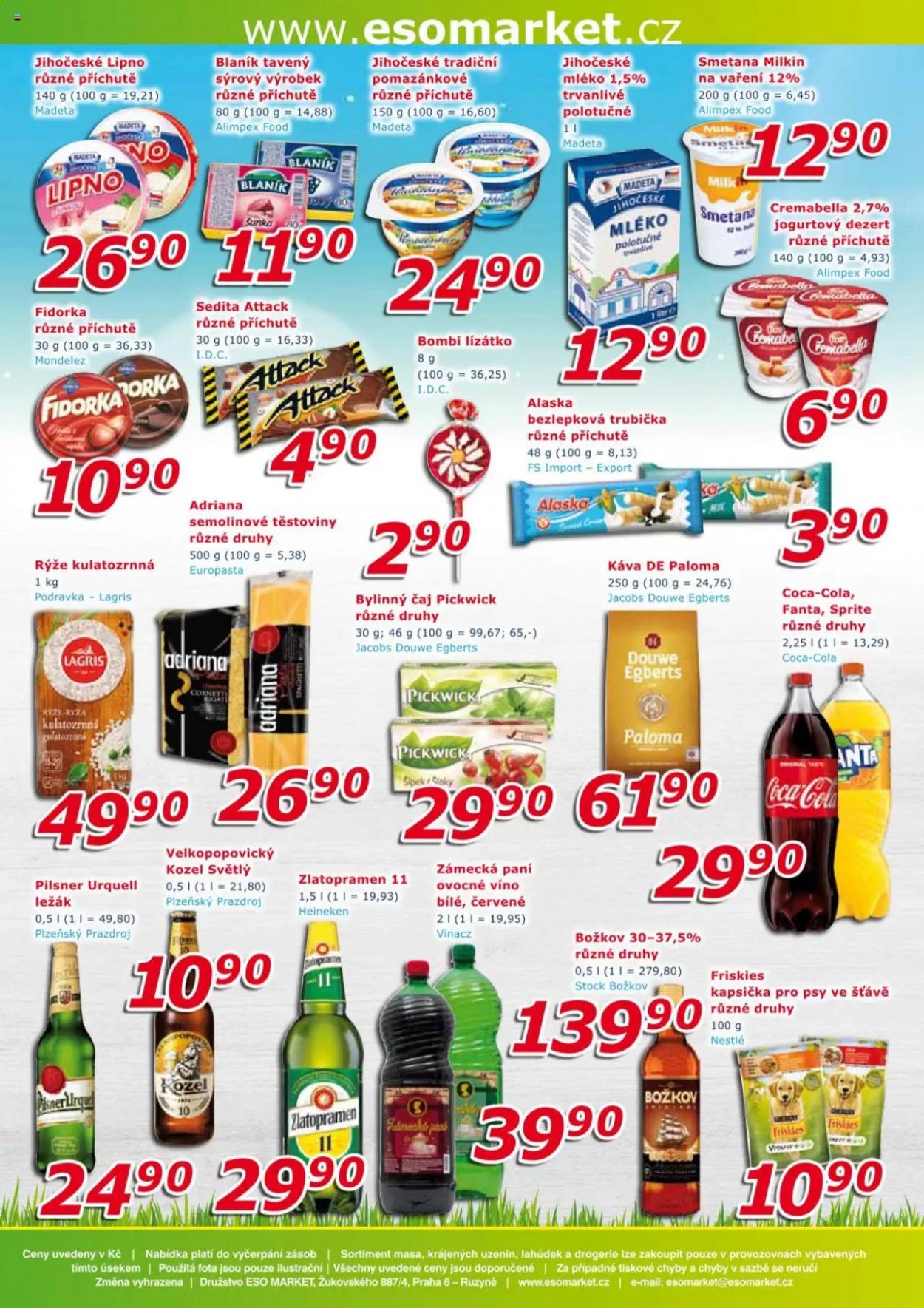 Leták ESO MARKET - 24.3.2021 - 4.4.2021. Strana 2
