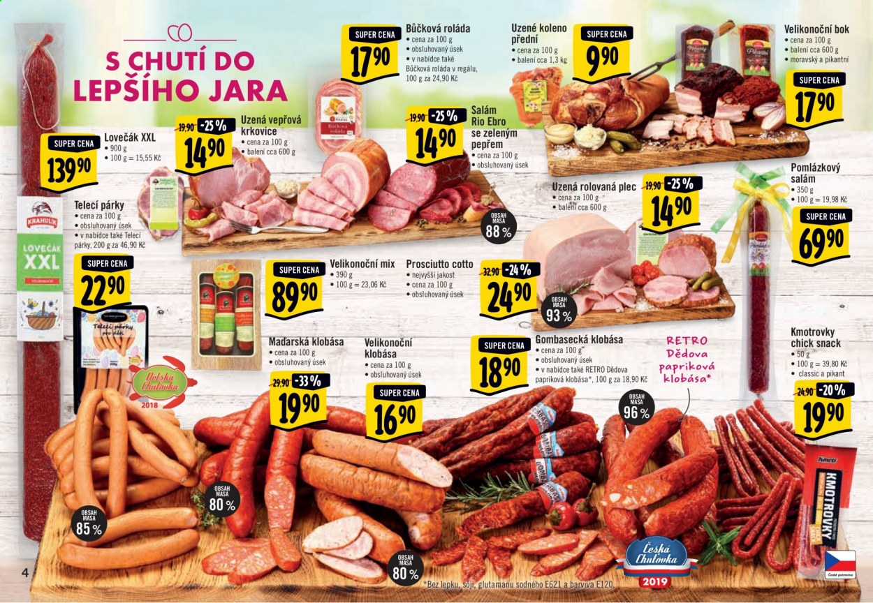 Leták Albert Supermarket - 24.3.2021 - 6.4.2021. Strana 4