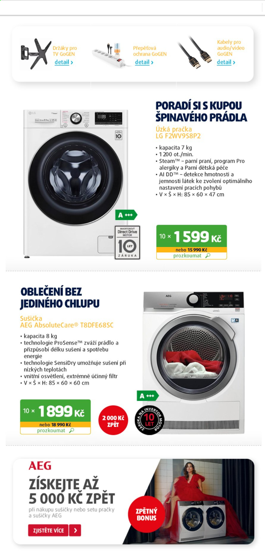 Leták DATART - 23.3.2021 - 29.3.2021. Strana 3