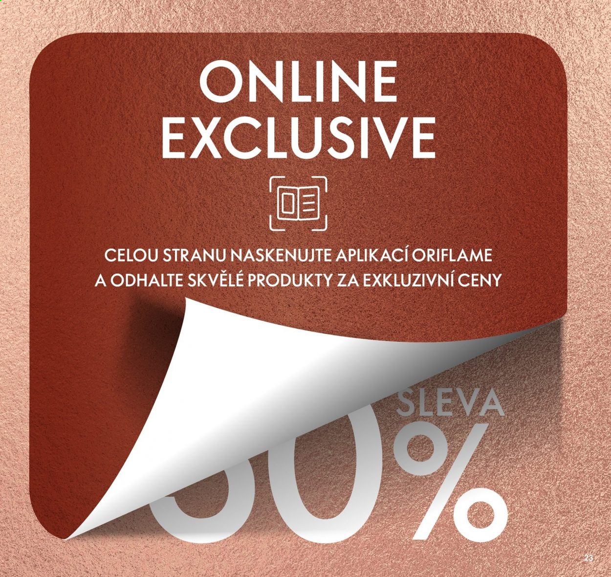 Leták ORIFLAME - 23.3.2021 - 12.4.2021. Strana 23