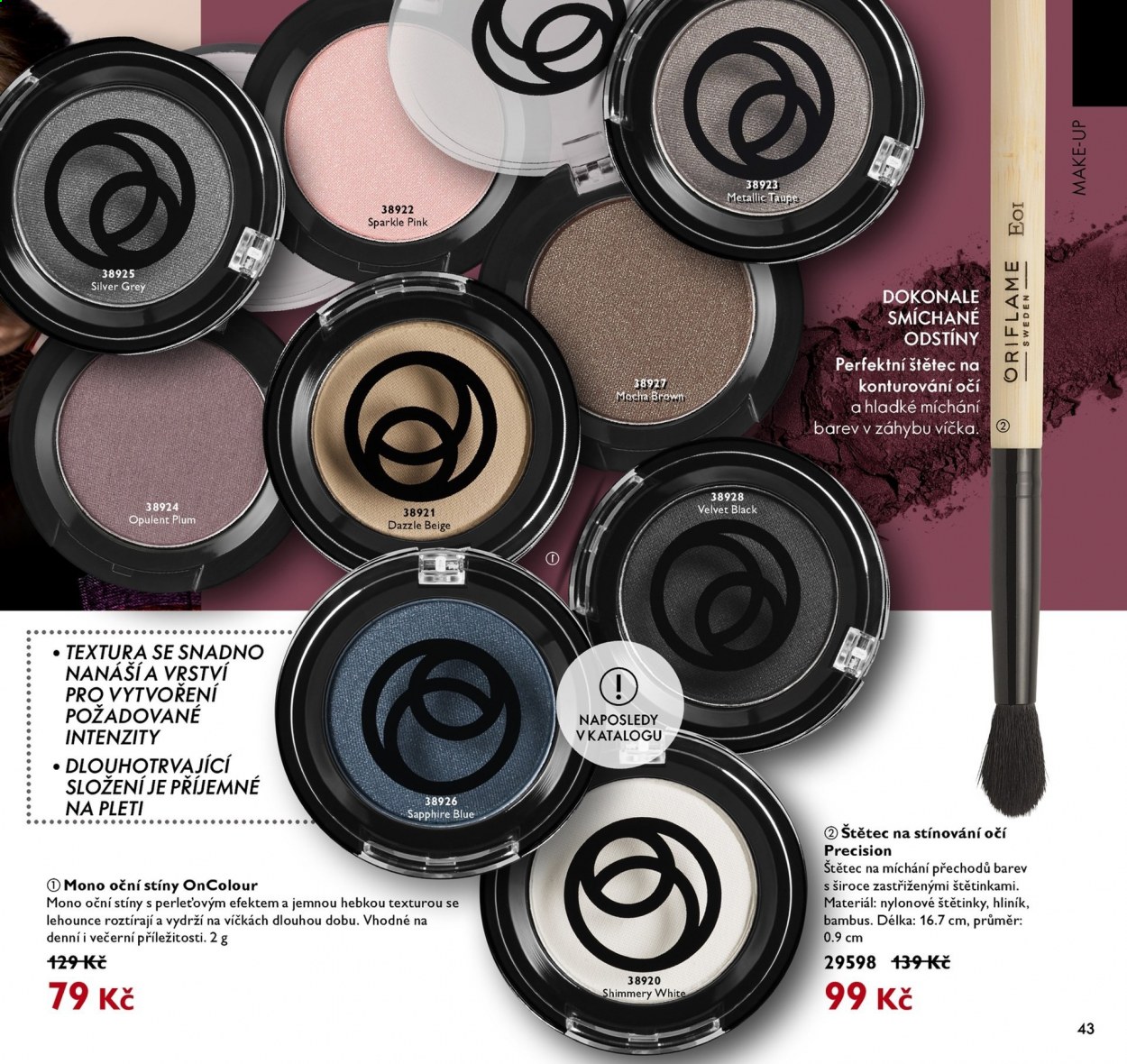 Leták ORIFLAME - 23.3.2021 - 12.4.2021. Strana 43