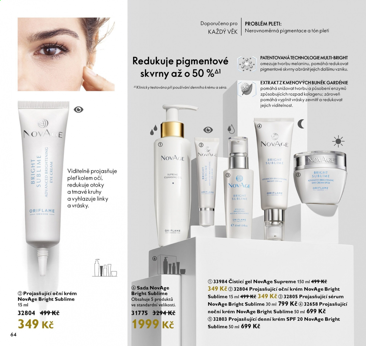 Leták ORIFLAME - 23.3.2021 - 12.4.2021. Strana 64