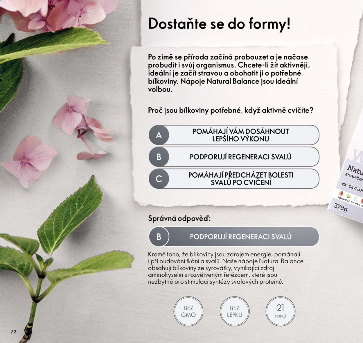 Leták ORIFLAME - 23.3.2021 - 12.4.2021. Strana 72