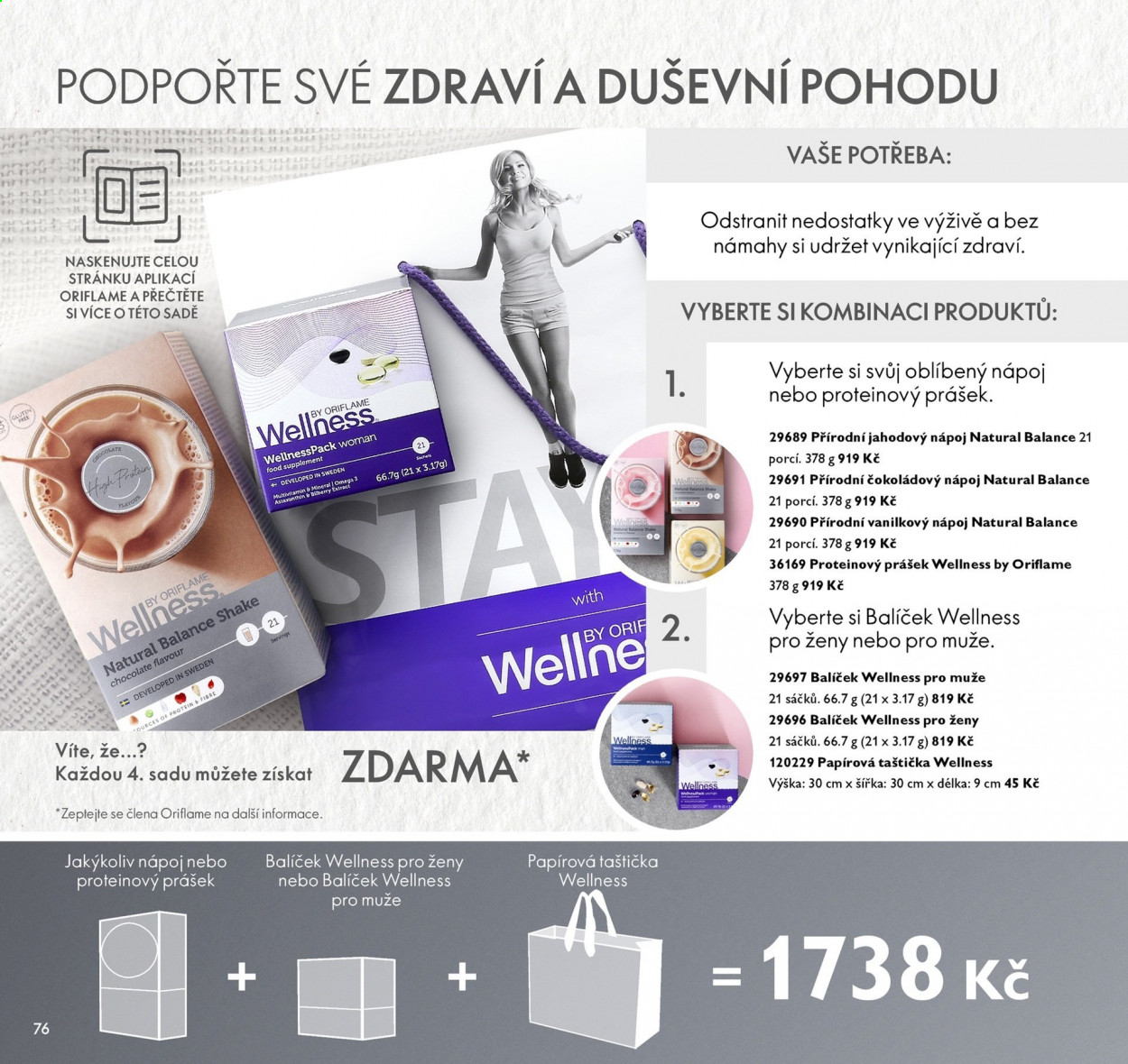 Leták ORIFLAME - 23.3.2021 - 12.4.2021. Strana 76