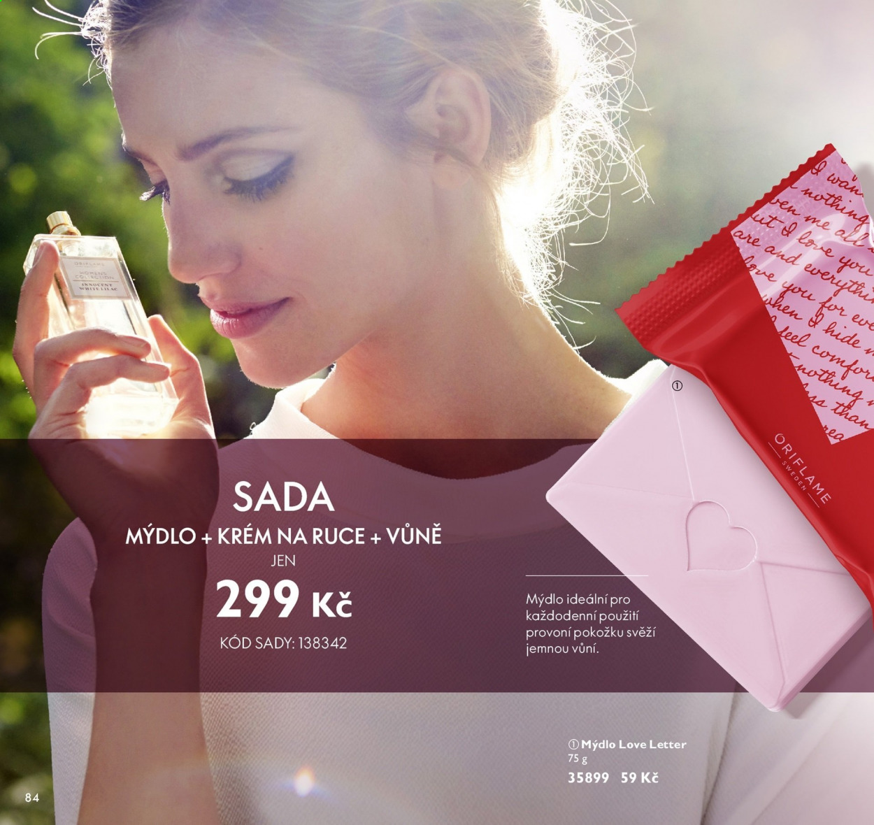 Leták ORIFLAME - 23.3.2021 - 12.4.2021. Strana 84
