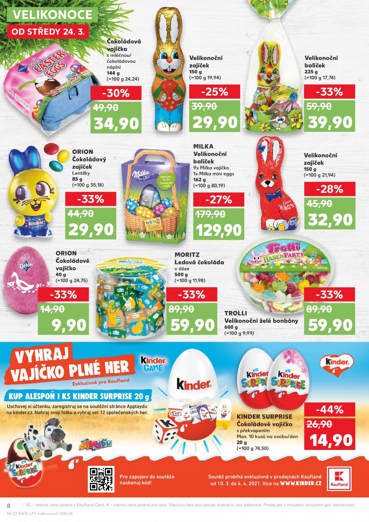 Leták Kaufland - 24.3.2021 - 30.3.2021. Strana 8