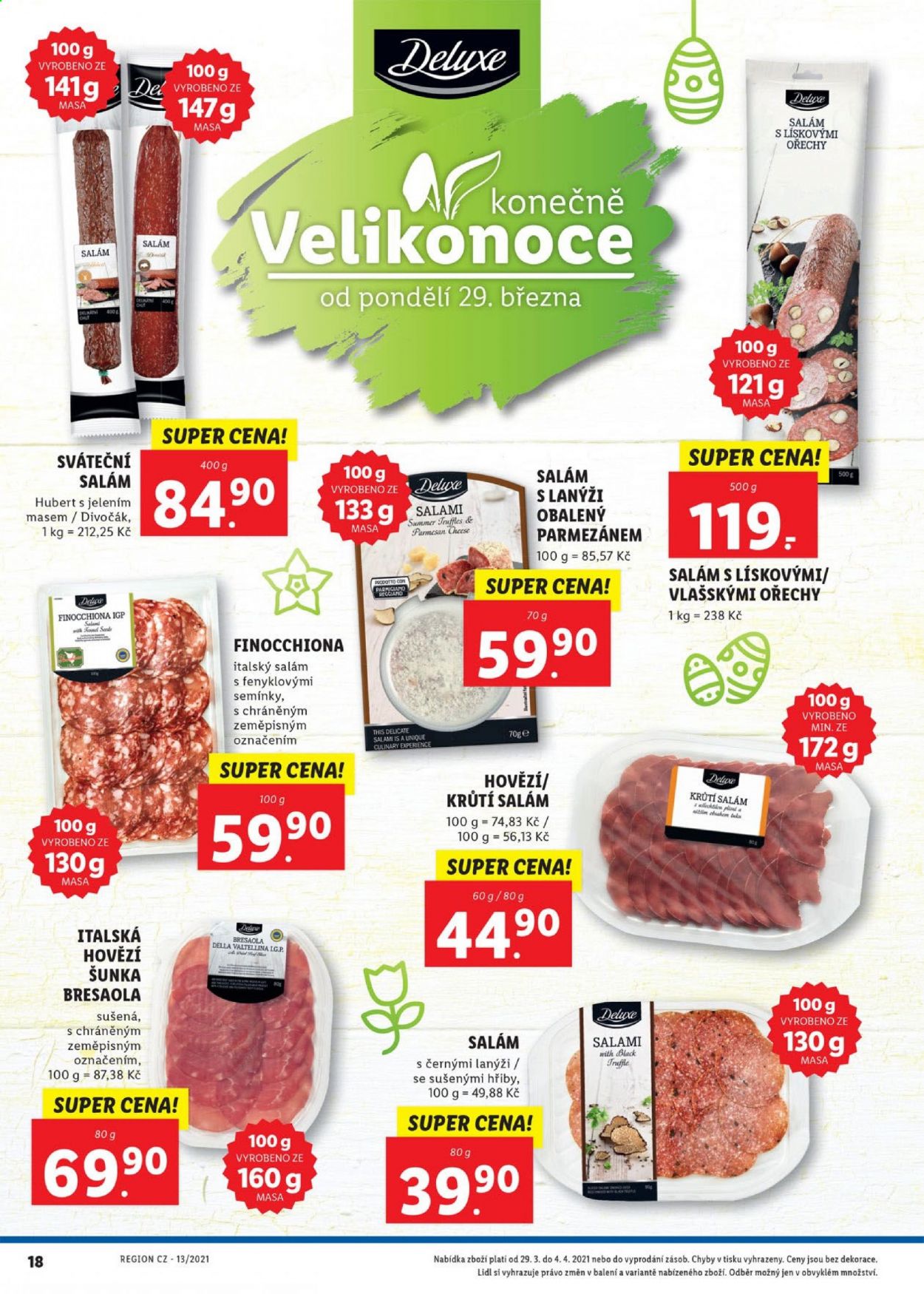 Leták Lidl - 29.3.2021 - 4.4.2021. Strana 18