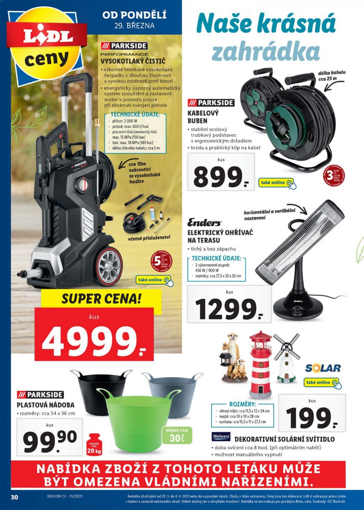 Leták Lidl - 29.3.2021 - 4.4.2021. Strana 30