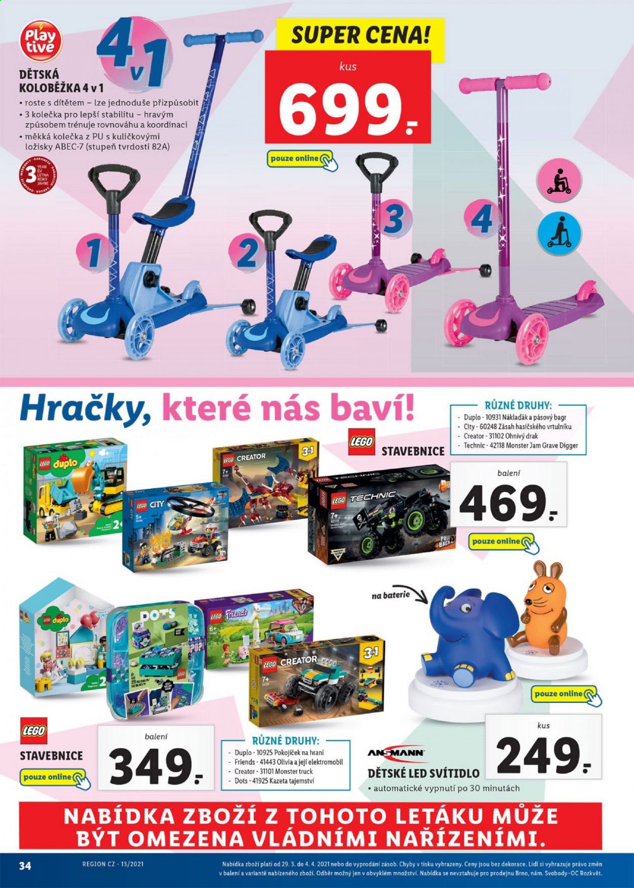 Leták Lidl - 29.3.2021 - 4.4.2021. Strana 34
