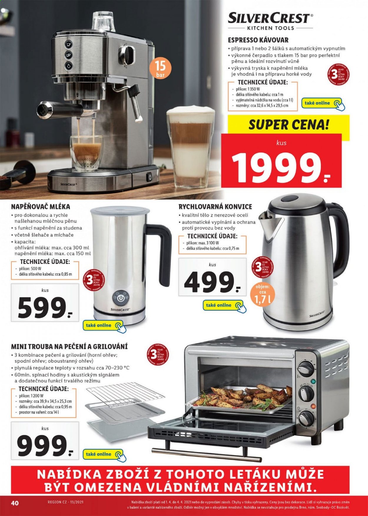 Leták Lidl - 29.3.2021 - 4.4.2021. Strana 40