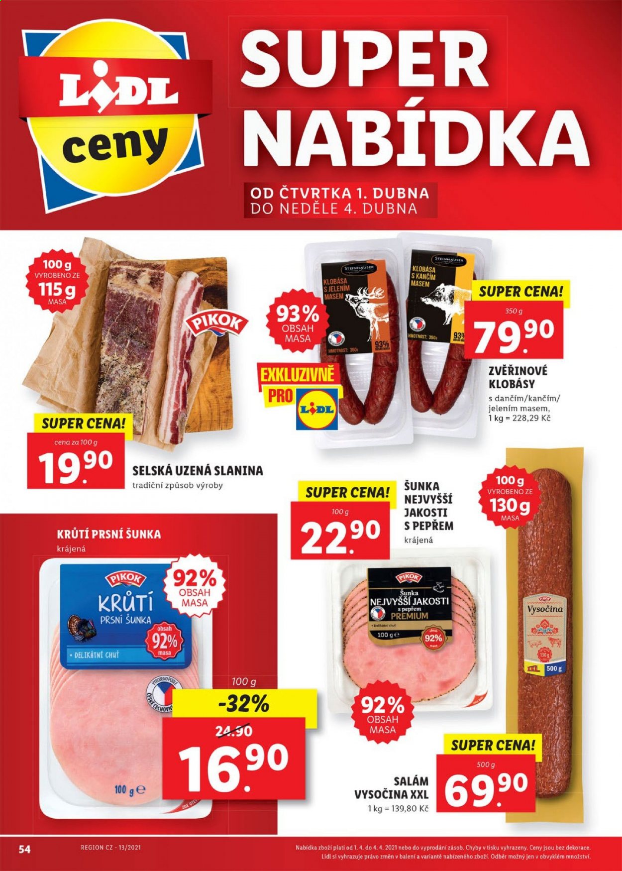 Leták Lidl - 29.3.2021 - 4.4.2021. Strana 54