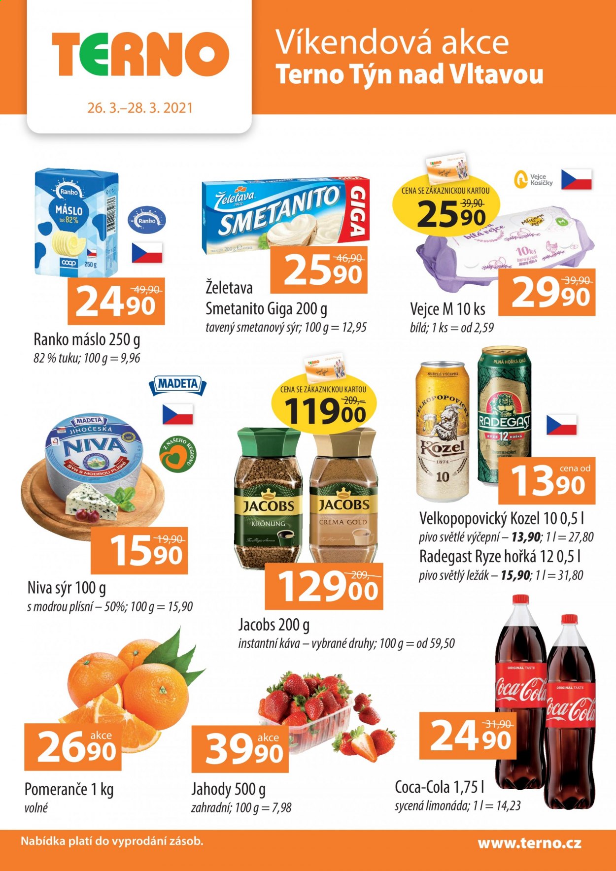 Leták coop TERNO - 26.3.2021 - 28.3.2021. Strana 1