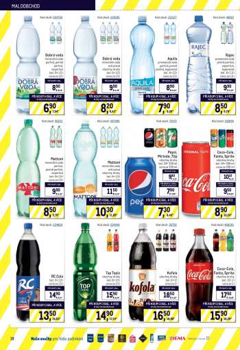 thumbnail - Coca-Cola, Fanta, Sprite všechny druhy bal.: 24× 330 ml cena za 330 ml