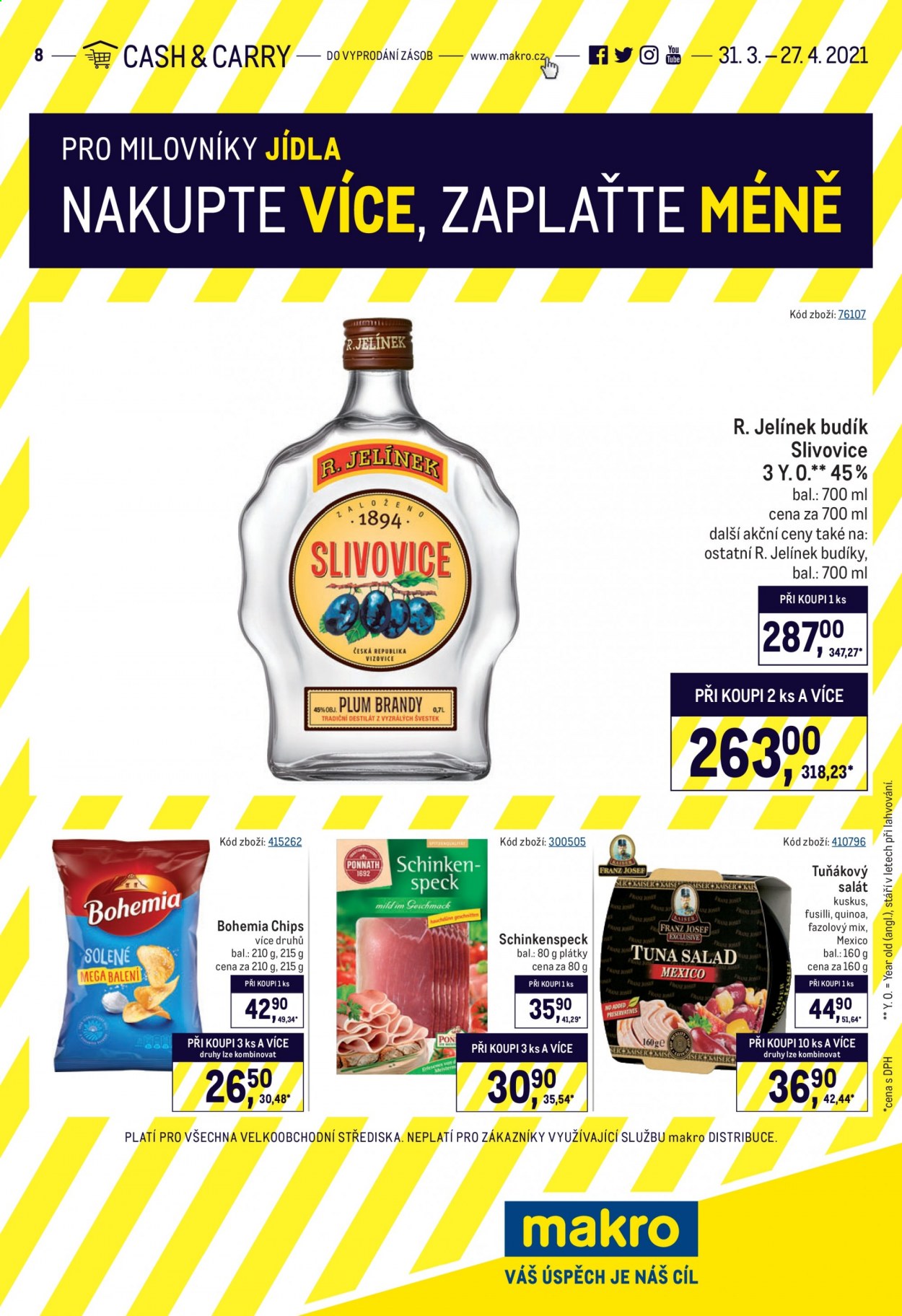 Leták MAKRO - 31.3.2021 - 27.4.2021. Strana 1