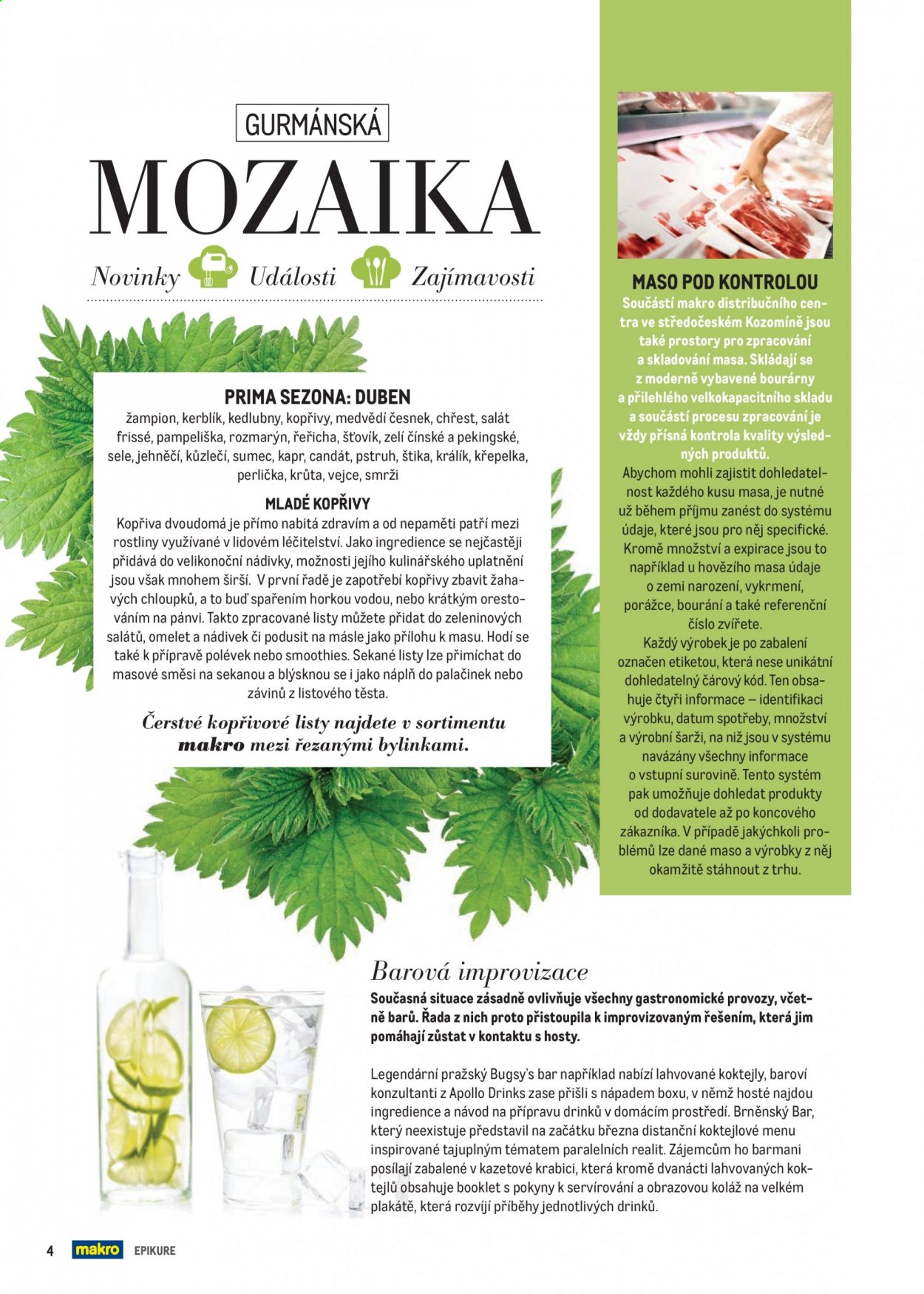 Leták MAKRO - 31.3.2021 - 25.5.2021. Strana 4
