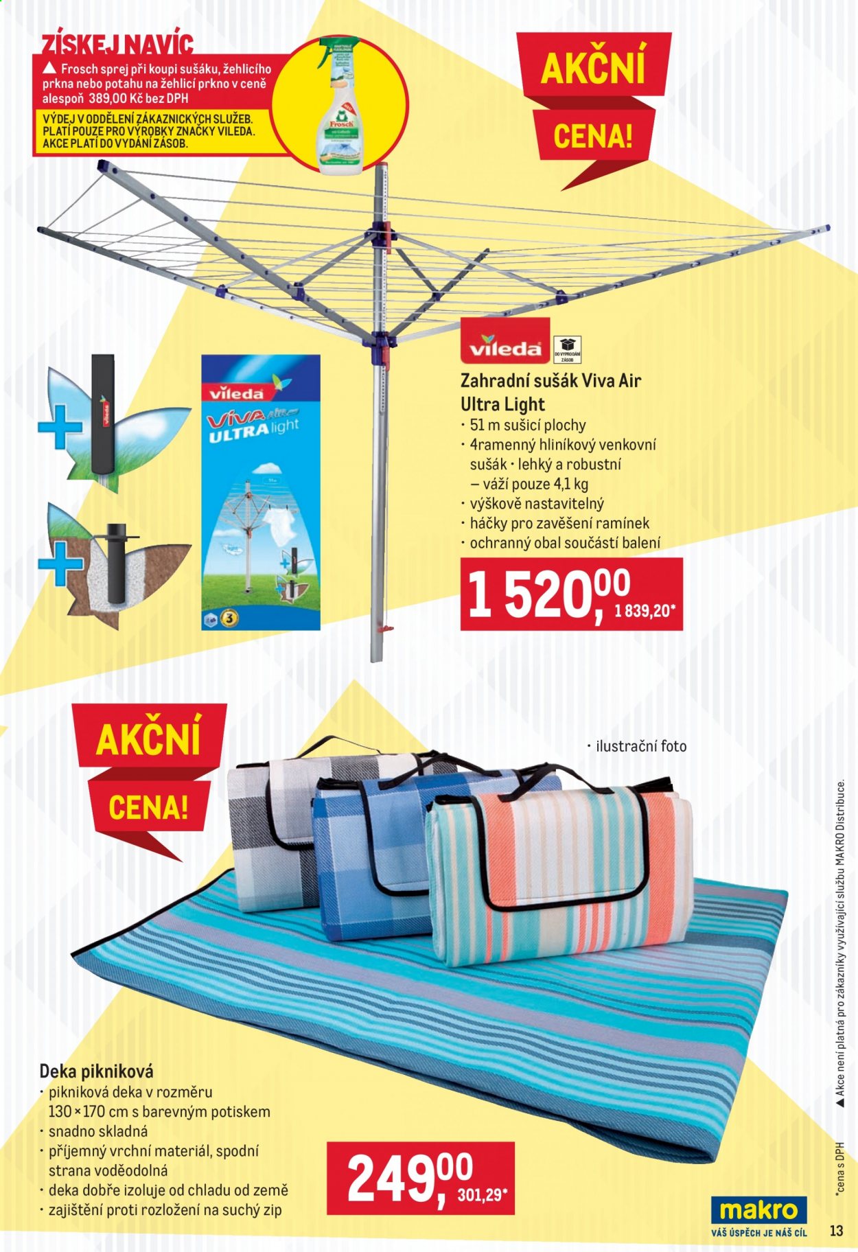 Leták MAKRO - 31.3.2021 - 13.4.2021. Strana 13