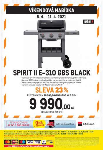 thumbnail - Spirit II E-310 GBS Black