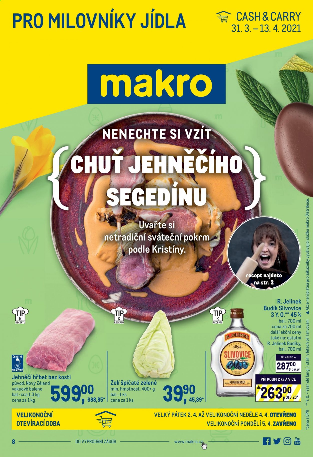 Leták MAKRO - 31.3.2021 - 13.4.2021. Strana 1