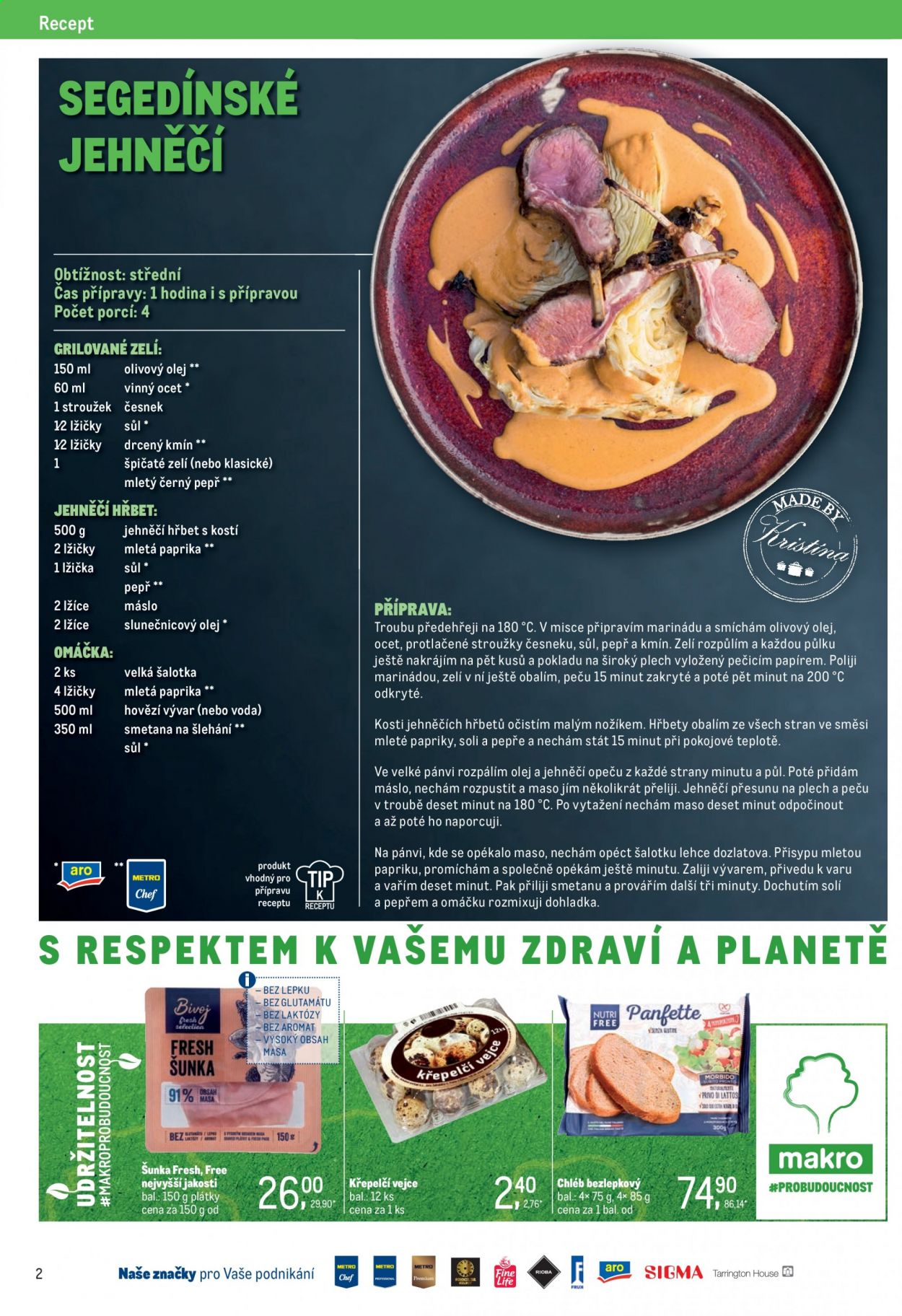 Leták MAKRO - 31.3.2021 - 13.4.2021. Strana 2