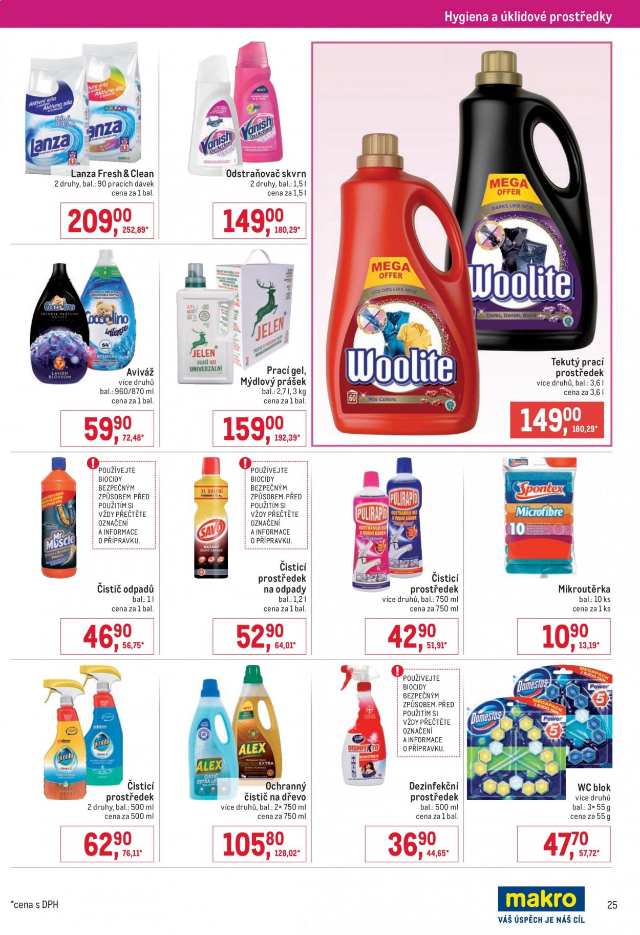 Leták MAKRO - 31.3.2021 - 13.4.2021. Strana 25
