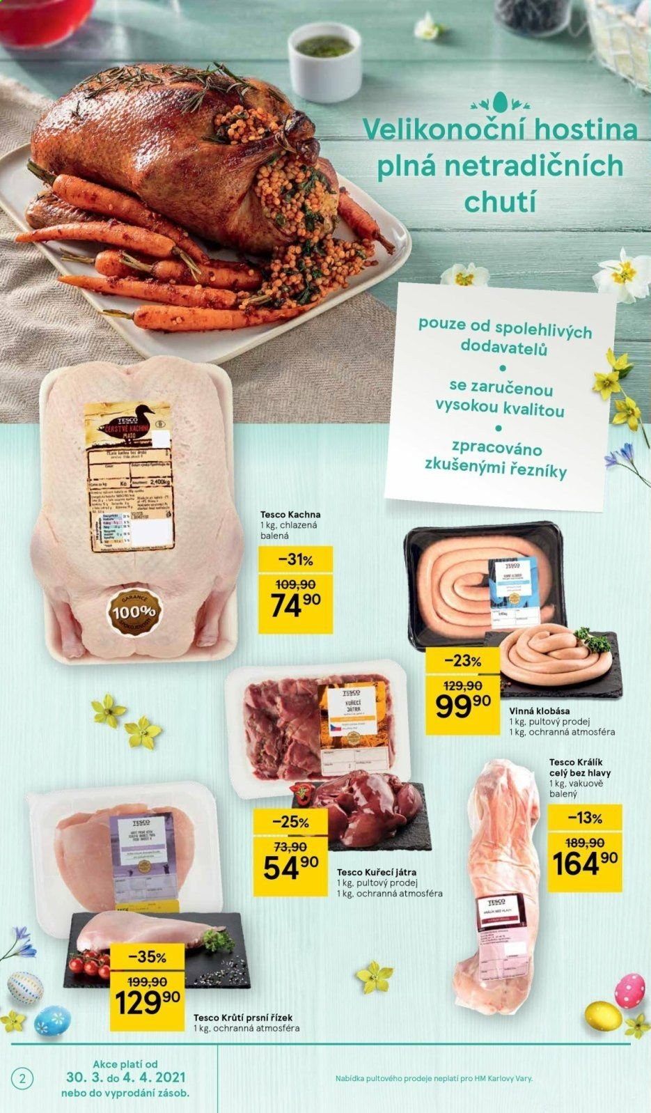 Leták TESCO - 30.3.2021 - 4.4.2021. Strana 2