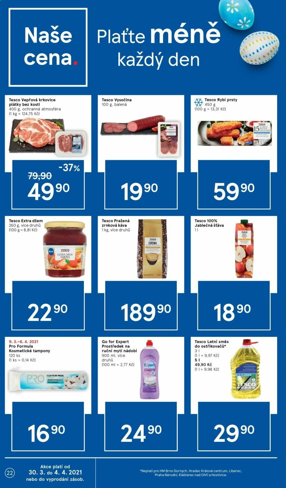Leták TESCO - 30.3.2021 - 4.4.2021. Strana 22