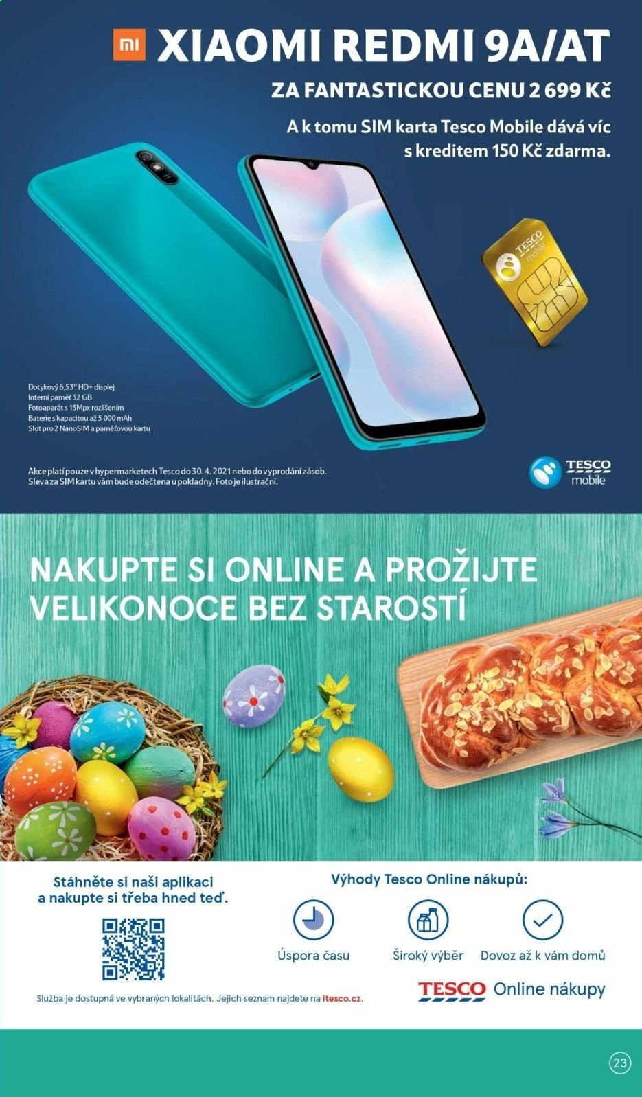 Leták TESCO - 30.3.2021 - 4.4.2021. Strana 23