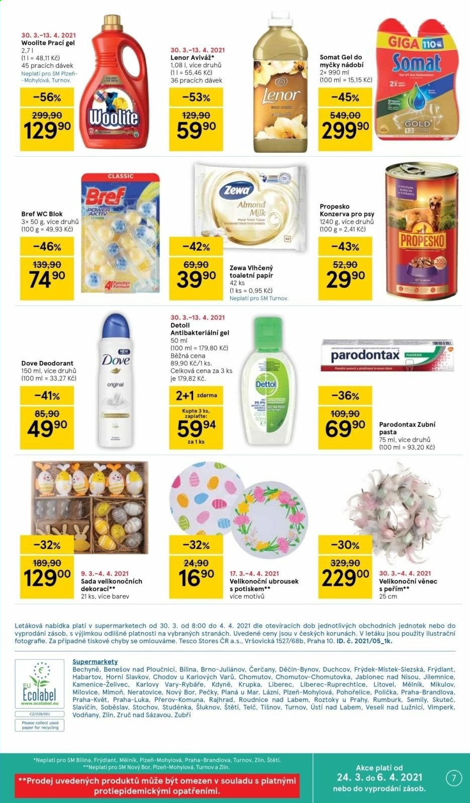 Leták TESCO supermarket - 30.3.2021 - 4.4.2021. Strana 7