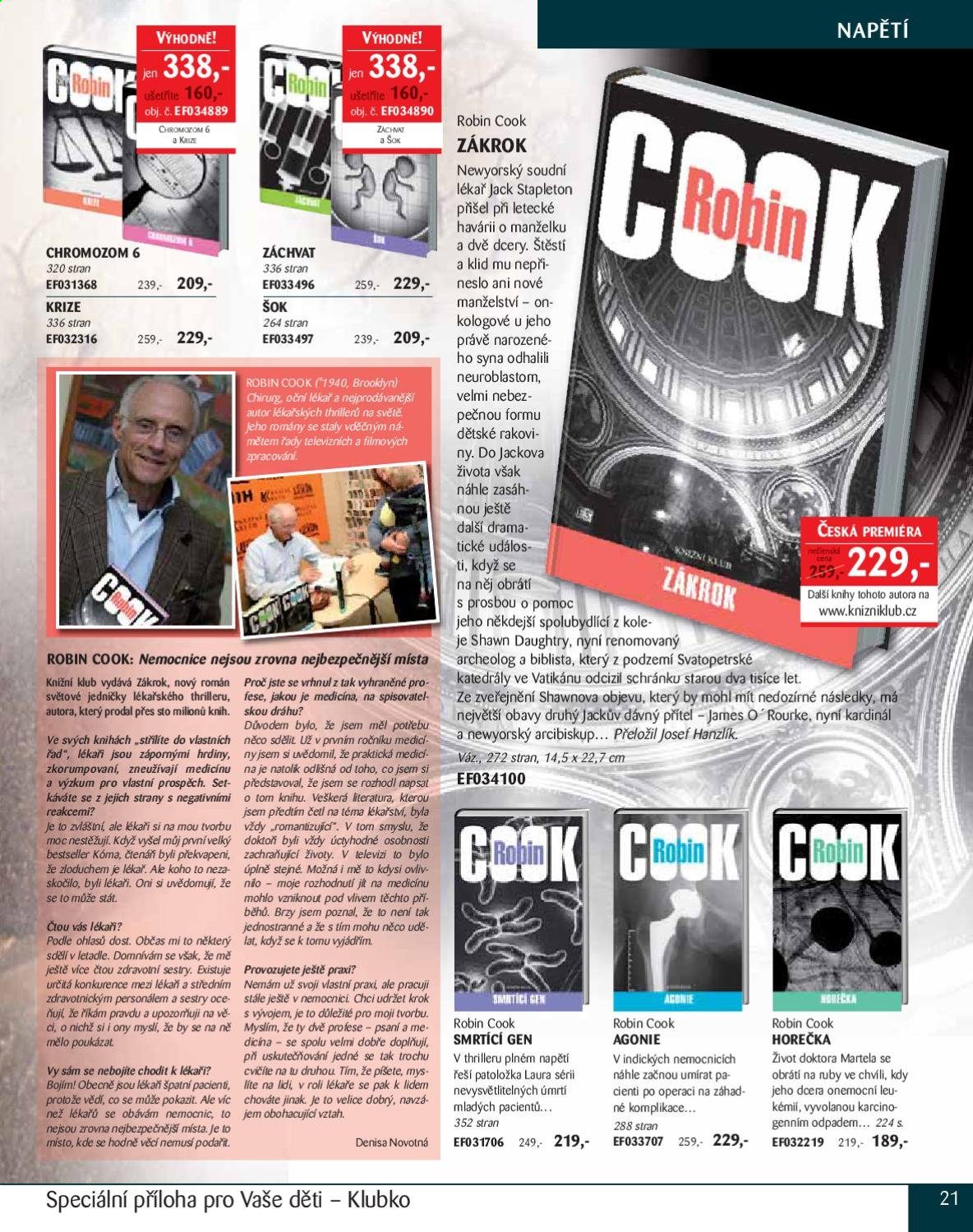 Leták Knižní klub - 1.1.2021 - 31.3.2021. Strana 21