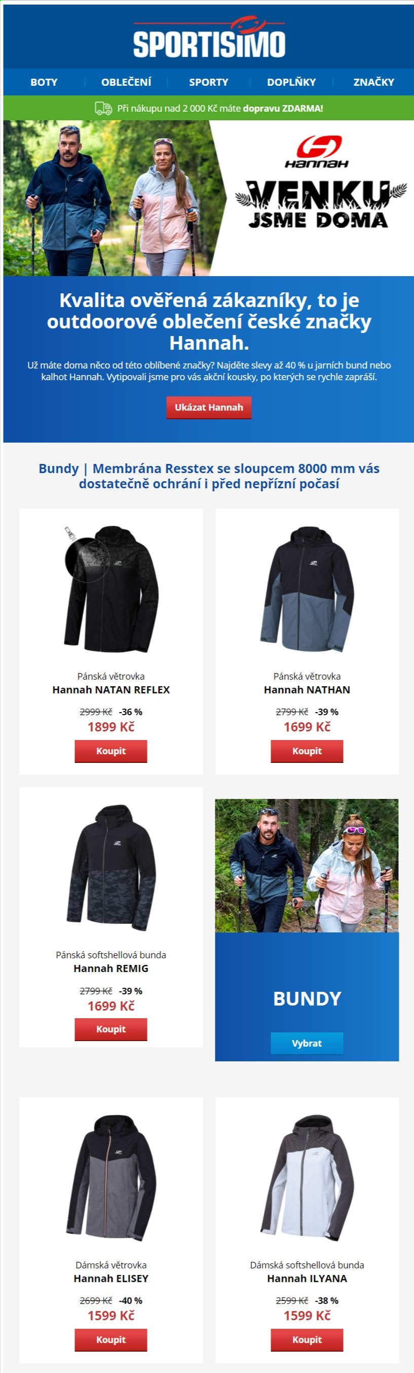 Leták SPORTISIMO - 29.3.2021 - 3.4.2021. Strana 1