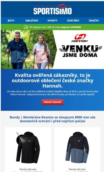 Leták SPORTISIMO - 29.3.2021 - 3.4.2021.