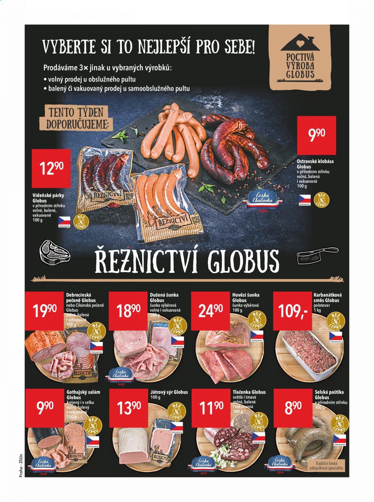 Leták Globus - 1.4.2021 - 7.4.2021. Strana 3