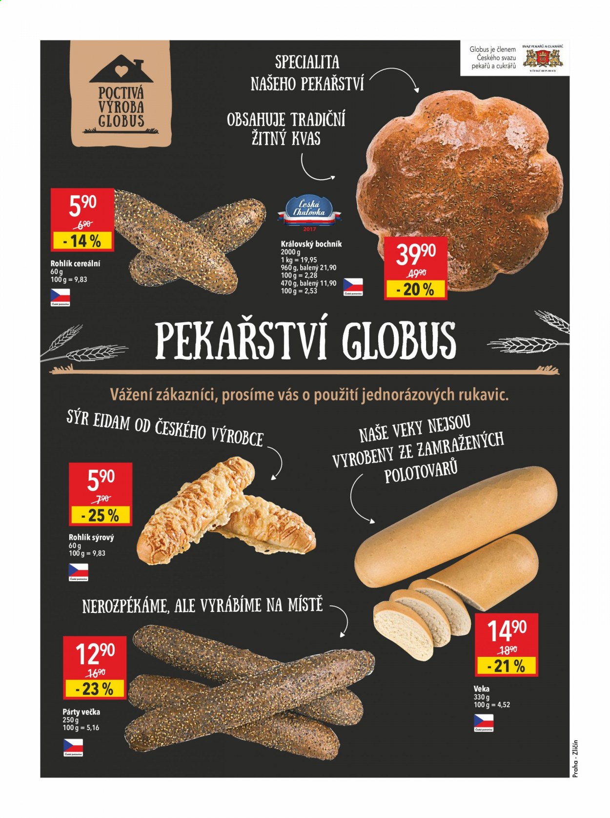 Leták Globus - 1.4.2021 - 7.4.2021. Strana 4