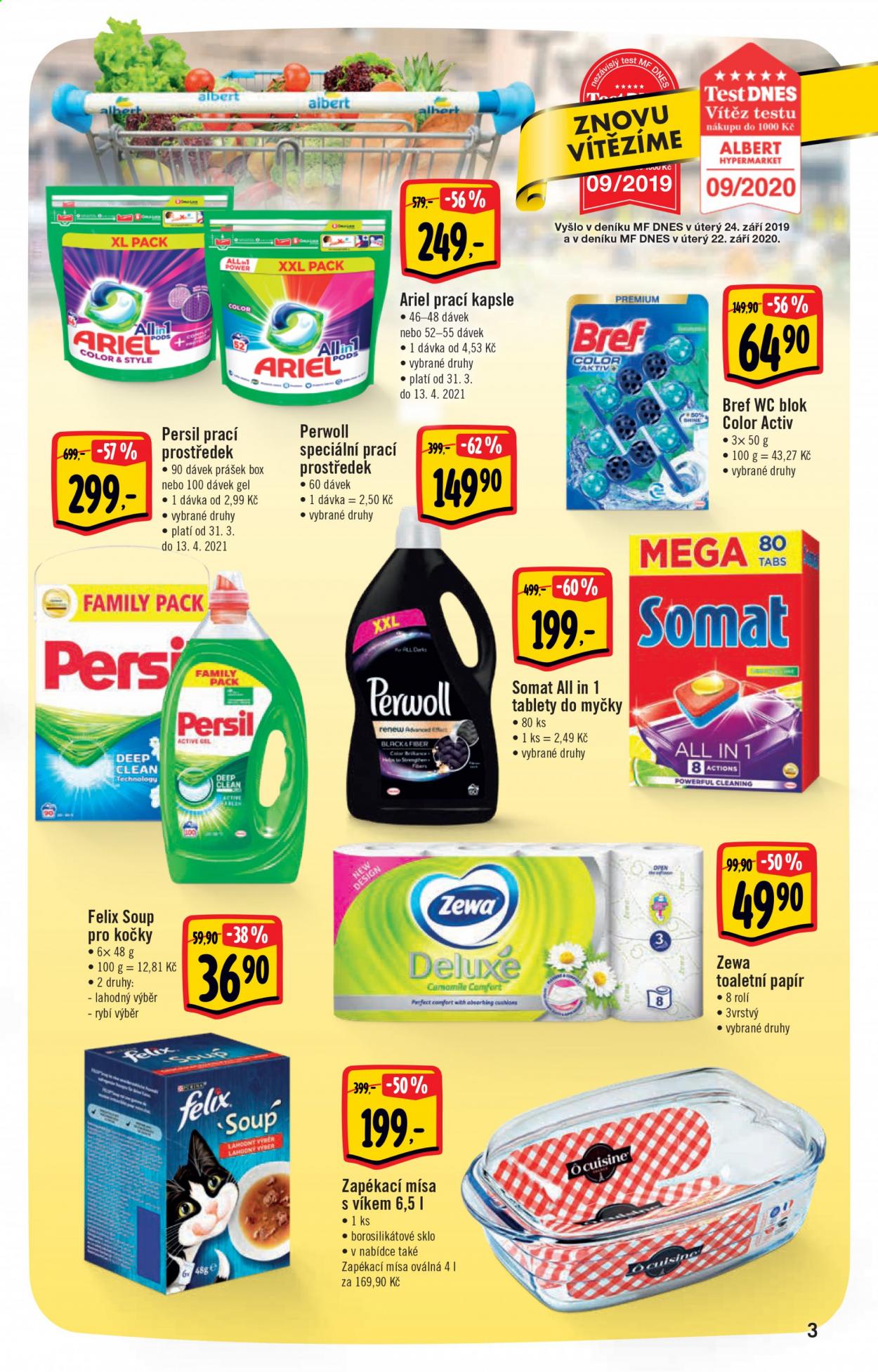 Leták Albert Hypermarket - 31.3.2021 - 6.4.2021. Strana 3