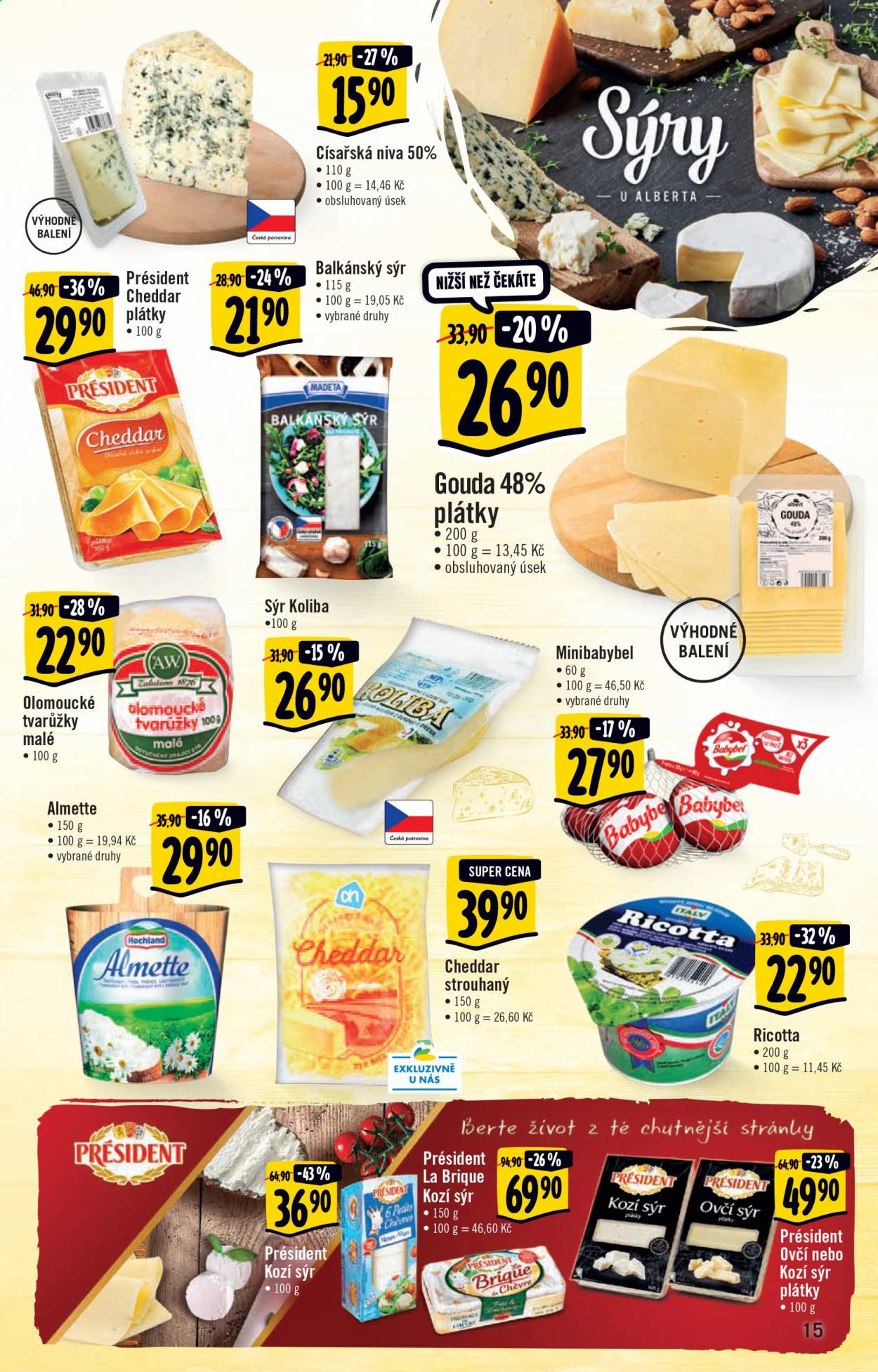 Leták Albert Hypermarket - 31.3.2021 - 6.4.2021. Strana 15