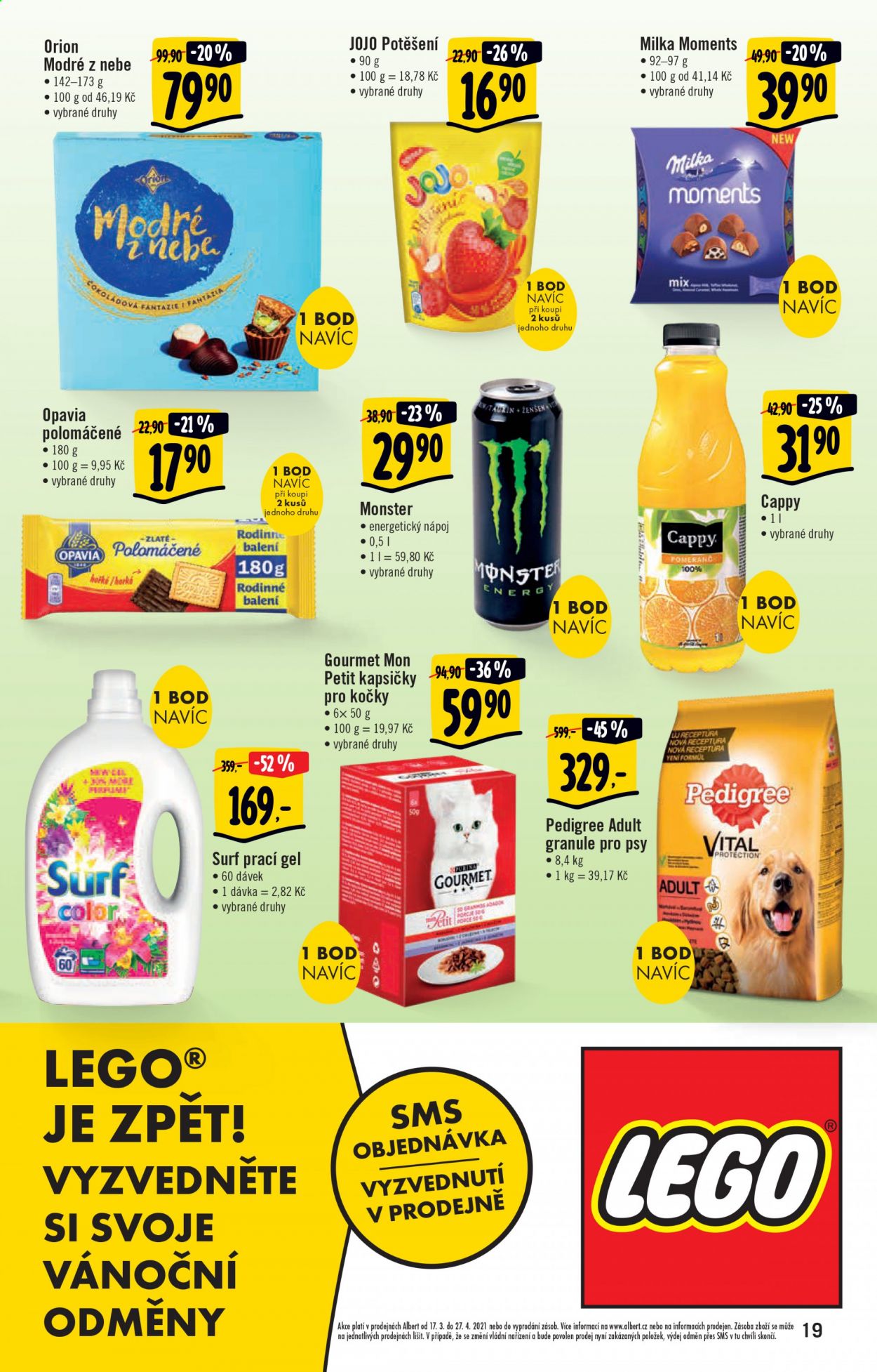Leták Albert Hypermarket - 31.3.2021 - 6.4.2021. Strana 19