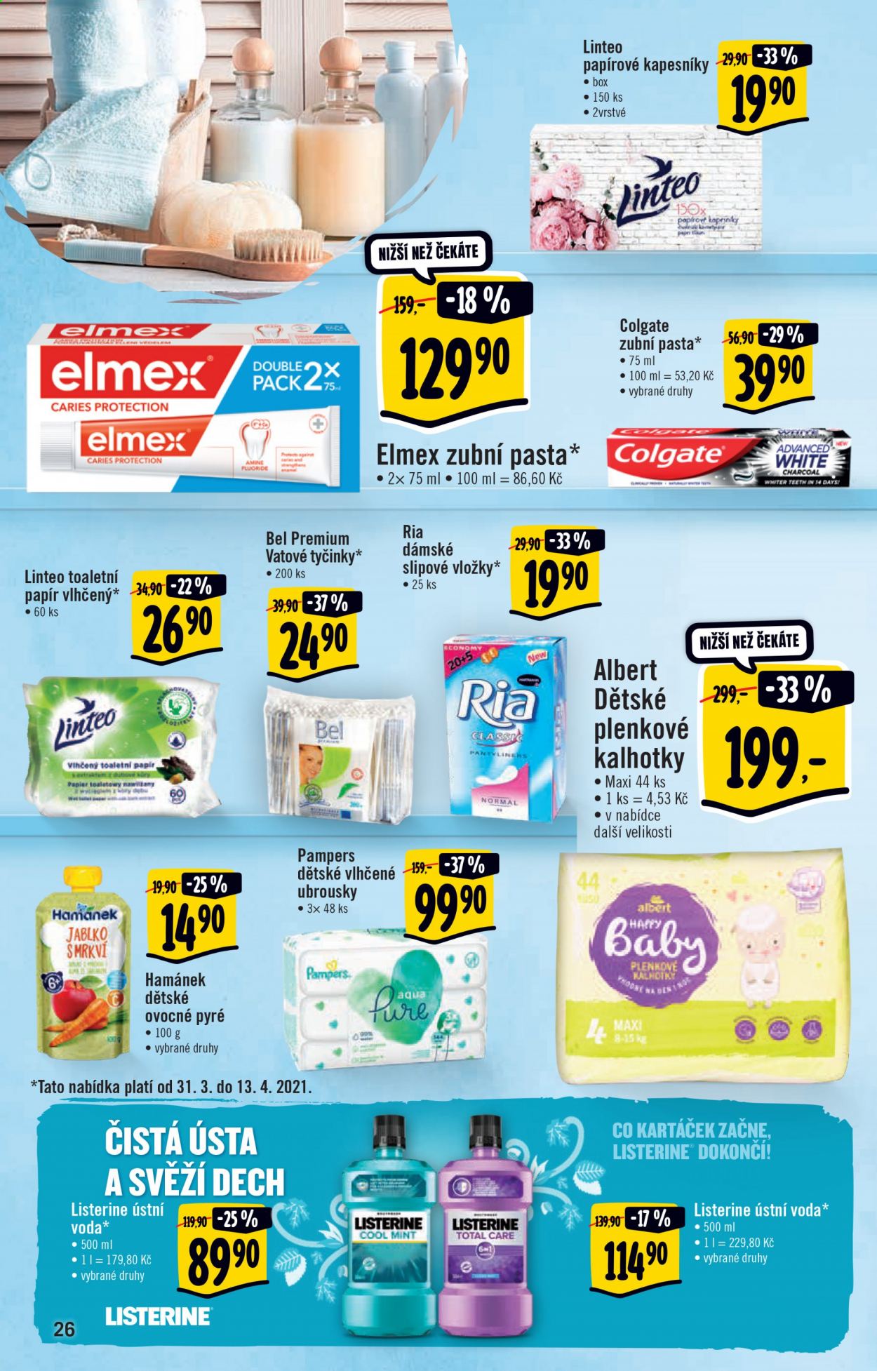 Leták Albert Hypermarket - 31.3.2021 - 6.4.2021. Strana 26